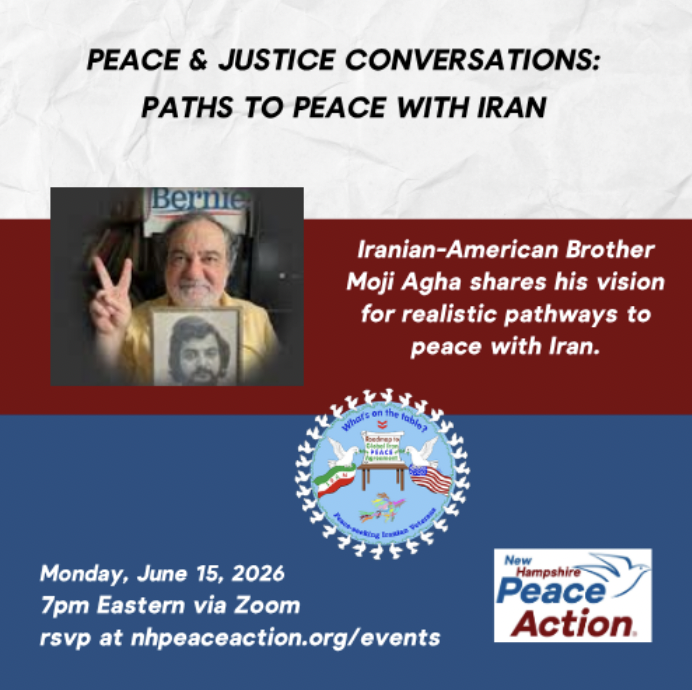 Peace & Justice Conversations: Paths to Peace with Iran