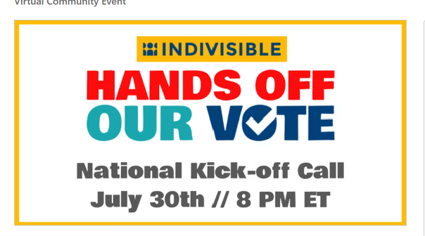 Hands Off Our Vote