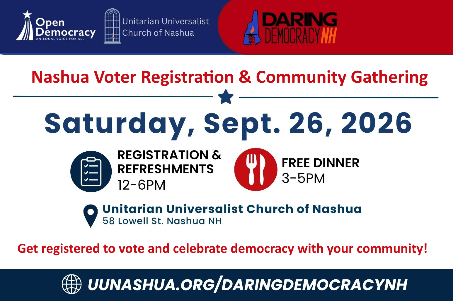 Nashua Voter Registration