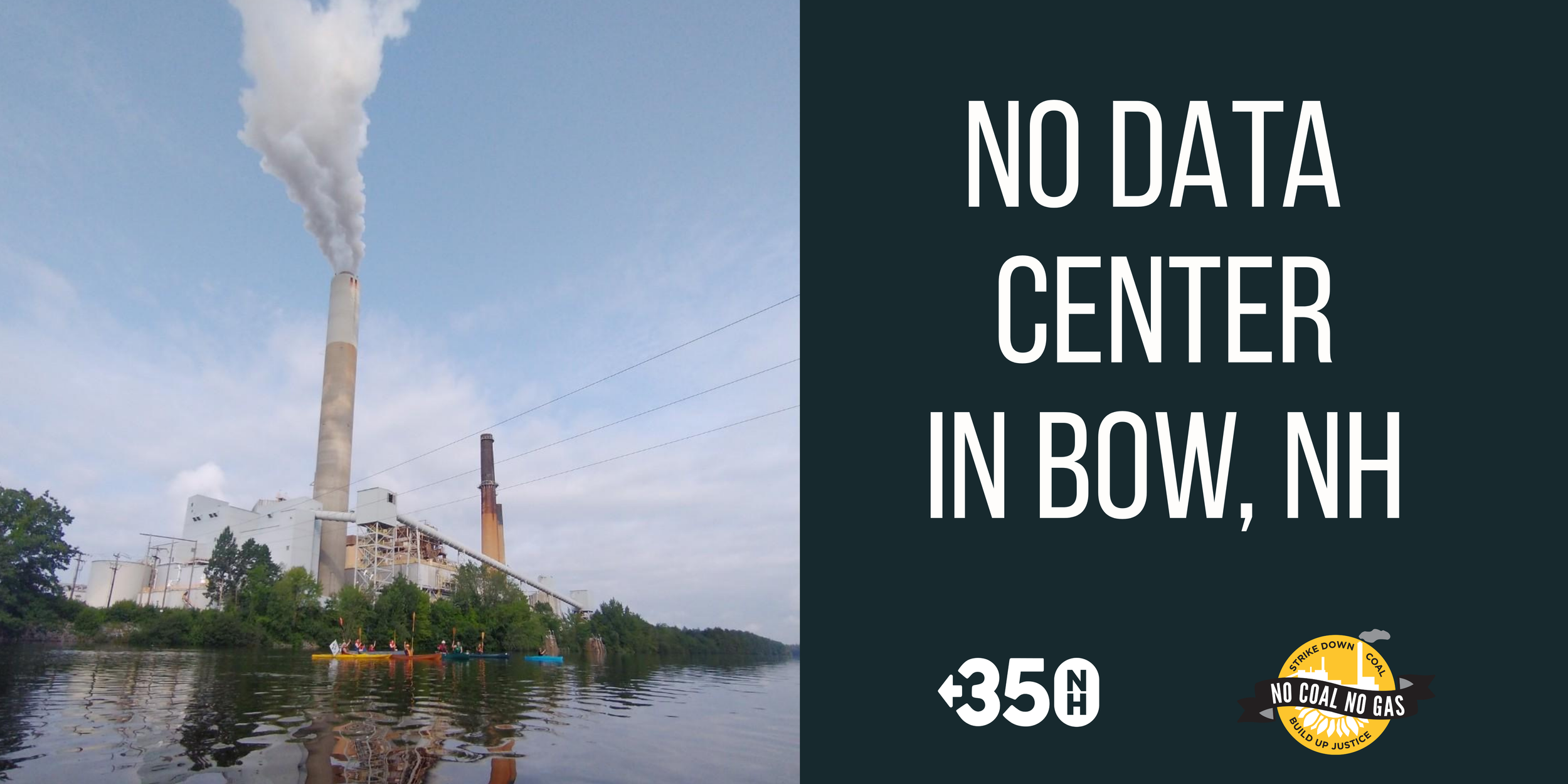 Rally: No Data Center in Bow, NH
