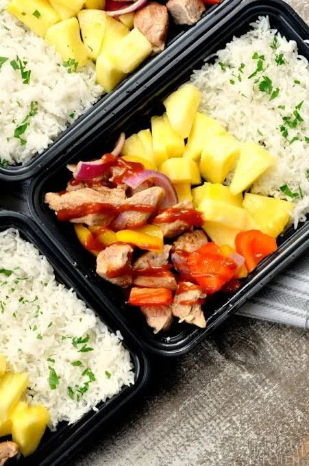 GYM FIT Hawaiian BBQ Pork Bowl (GF)(DF)