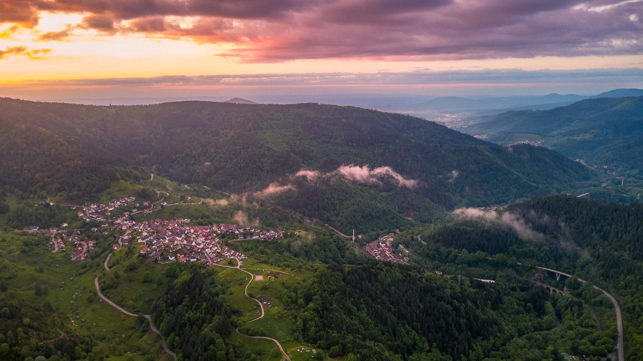 Murgtal im Schwarzwald 4 (Querformat)