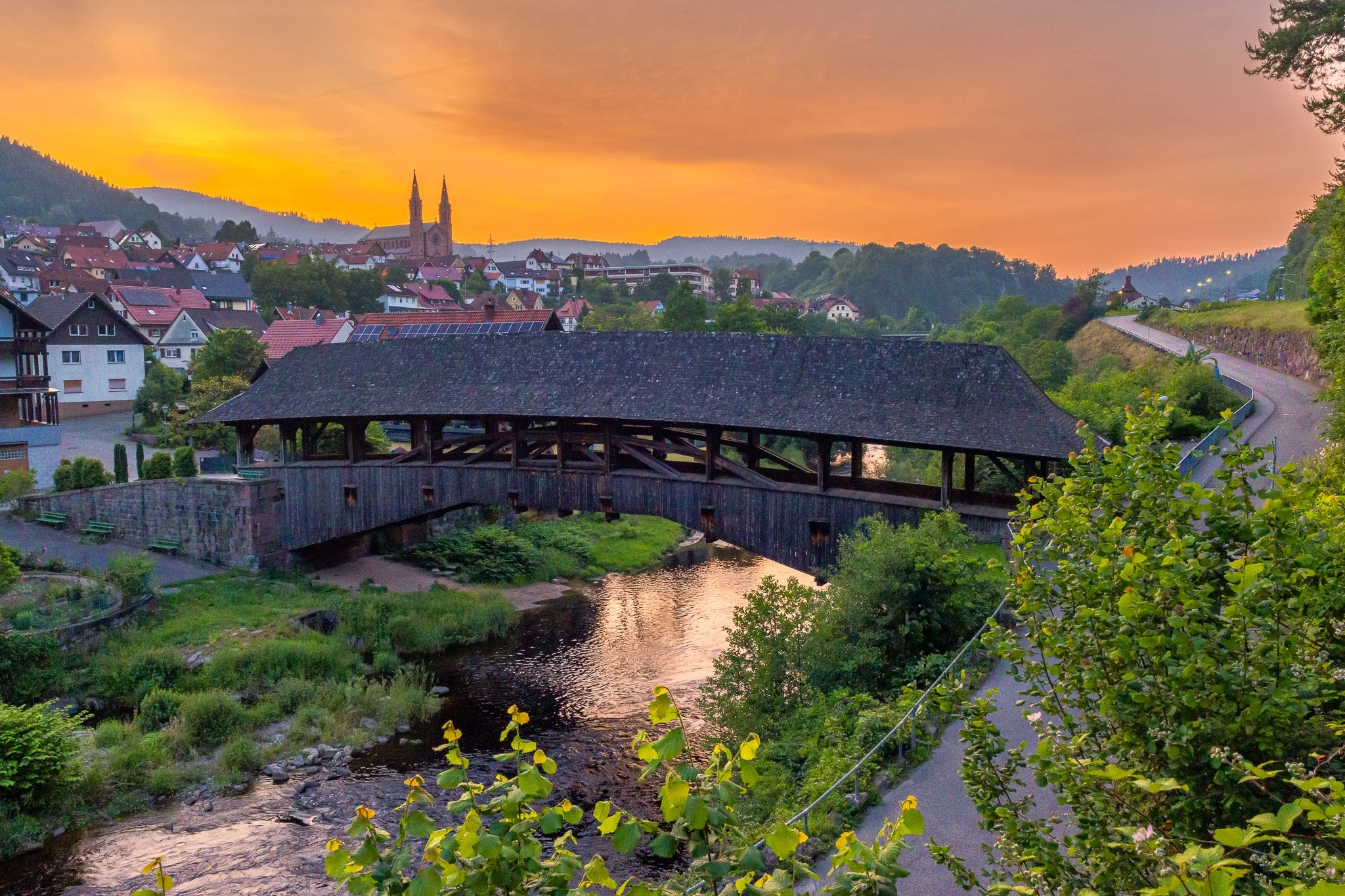 Forbacher Holzbrücke 2 (Querformat)