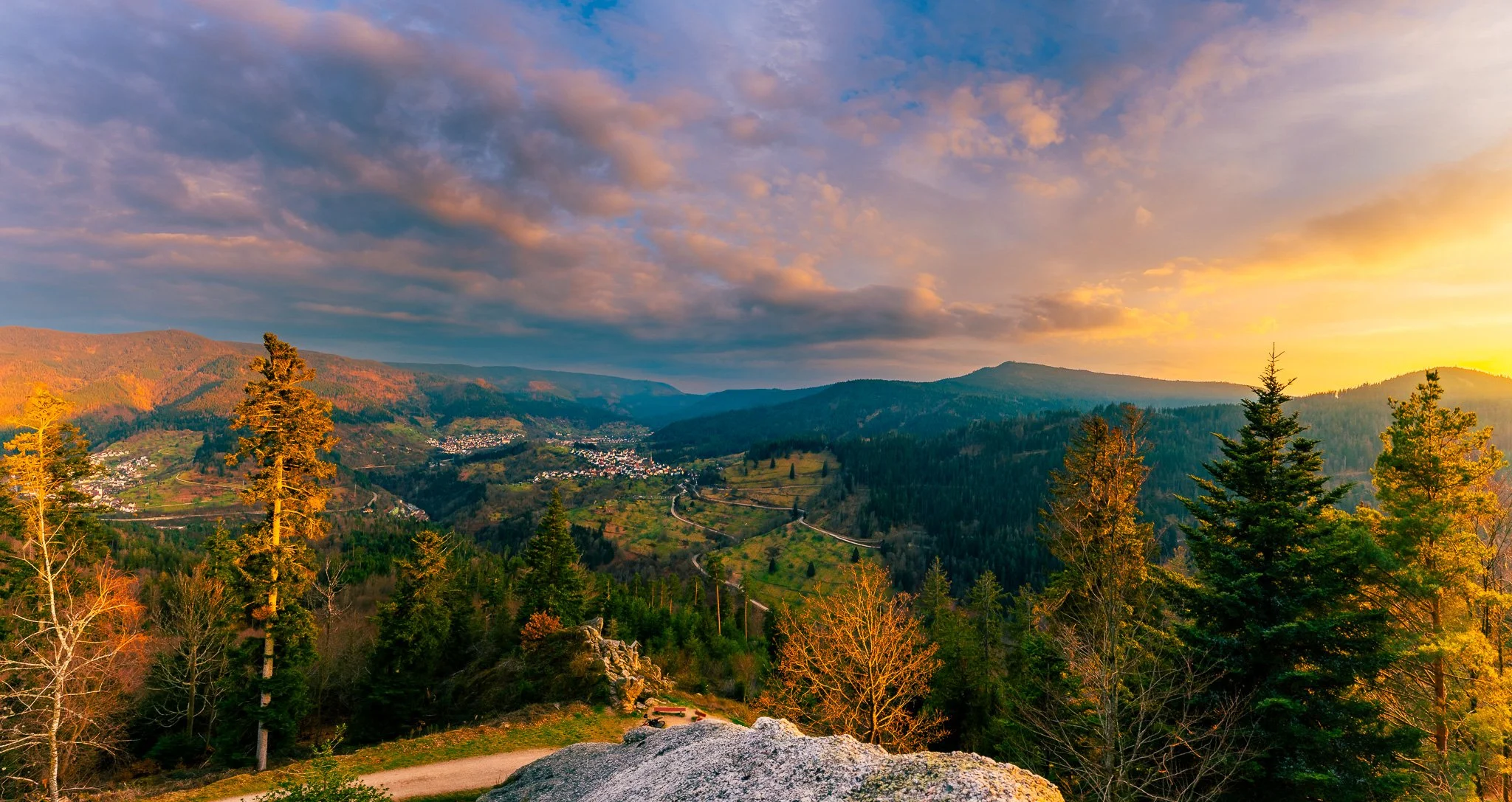 Bunter Schwarzwald (Querformat)