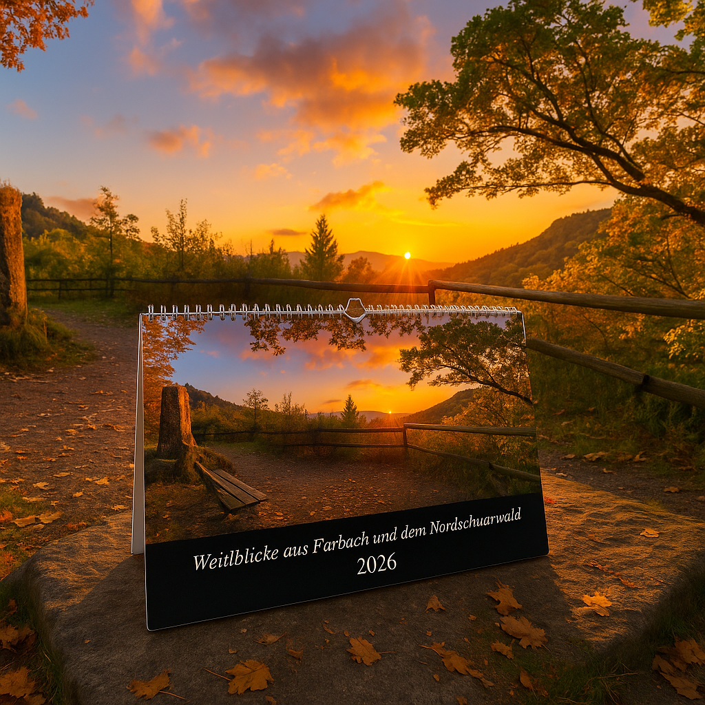 Weitblicke aus Forbach und dem Nordschwarzwald - Kalender 2026