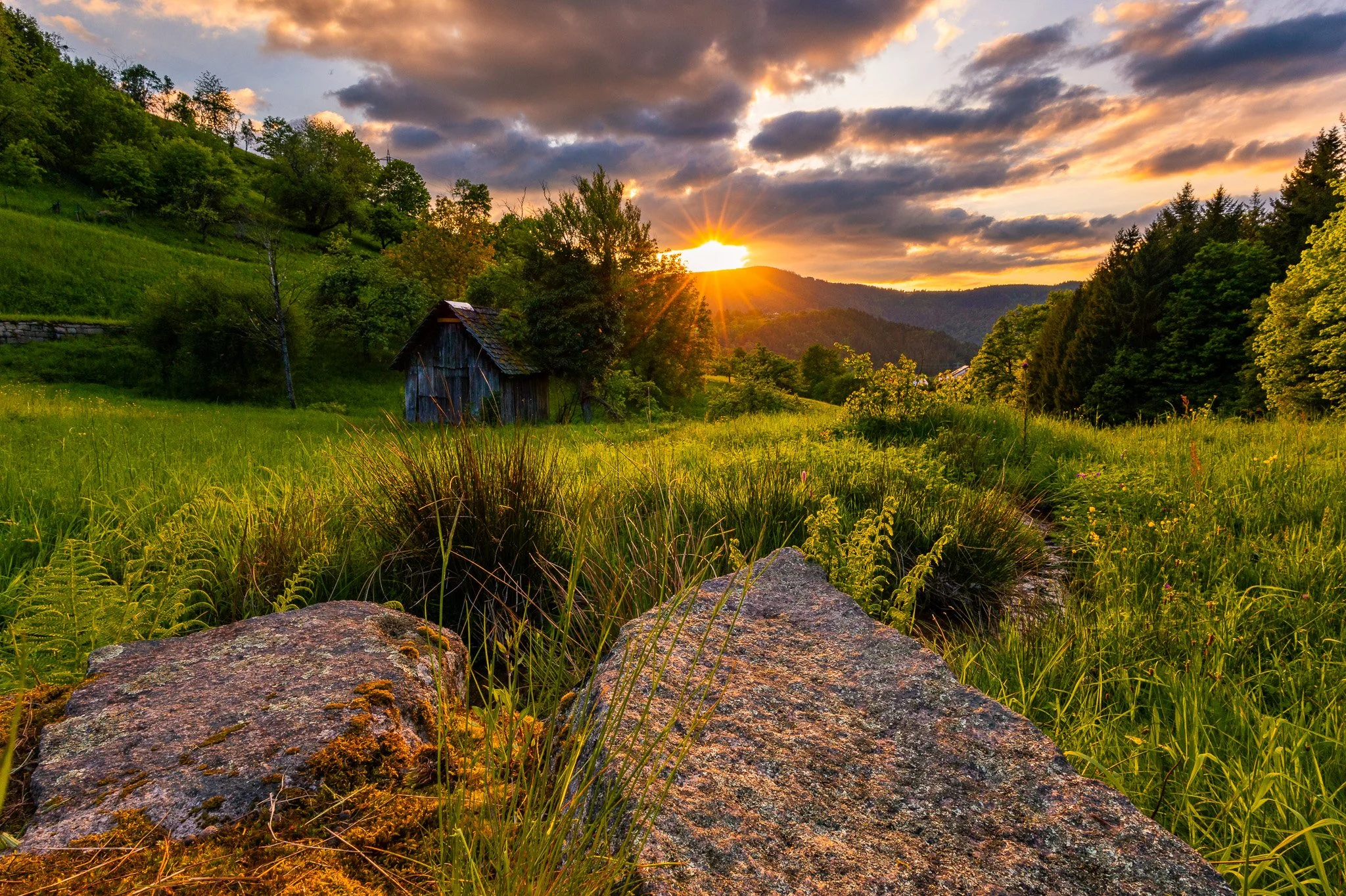 Alte Heuhütte (Querformat)