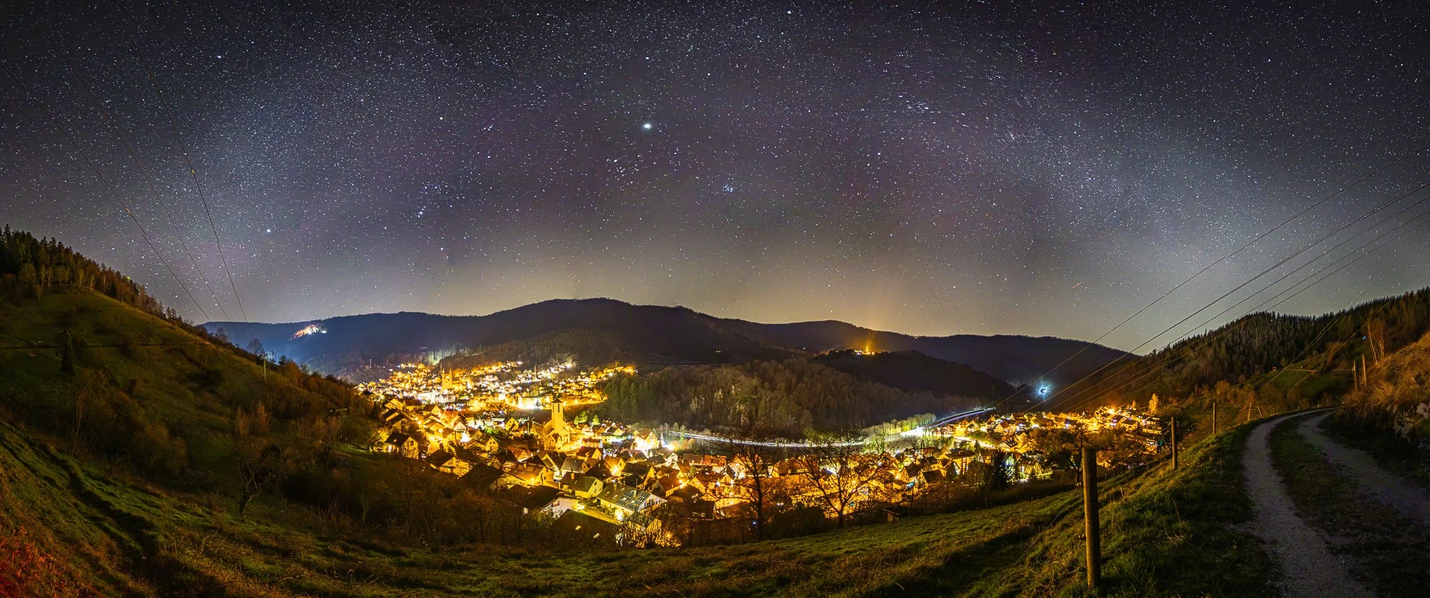 Panorama der Milchstraße (Querformat)