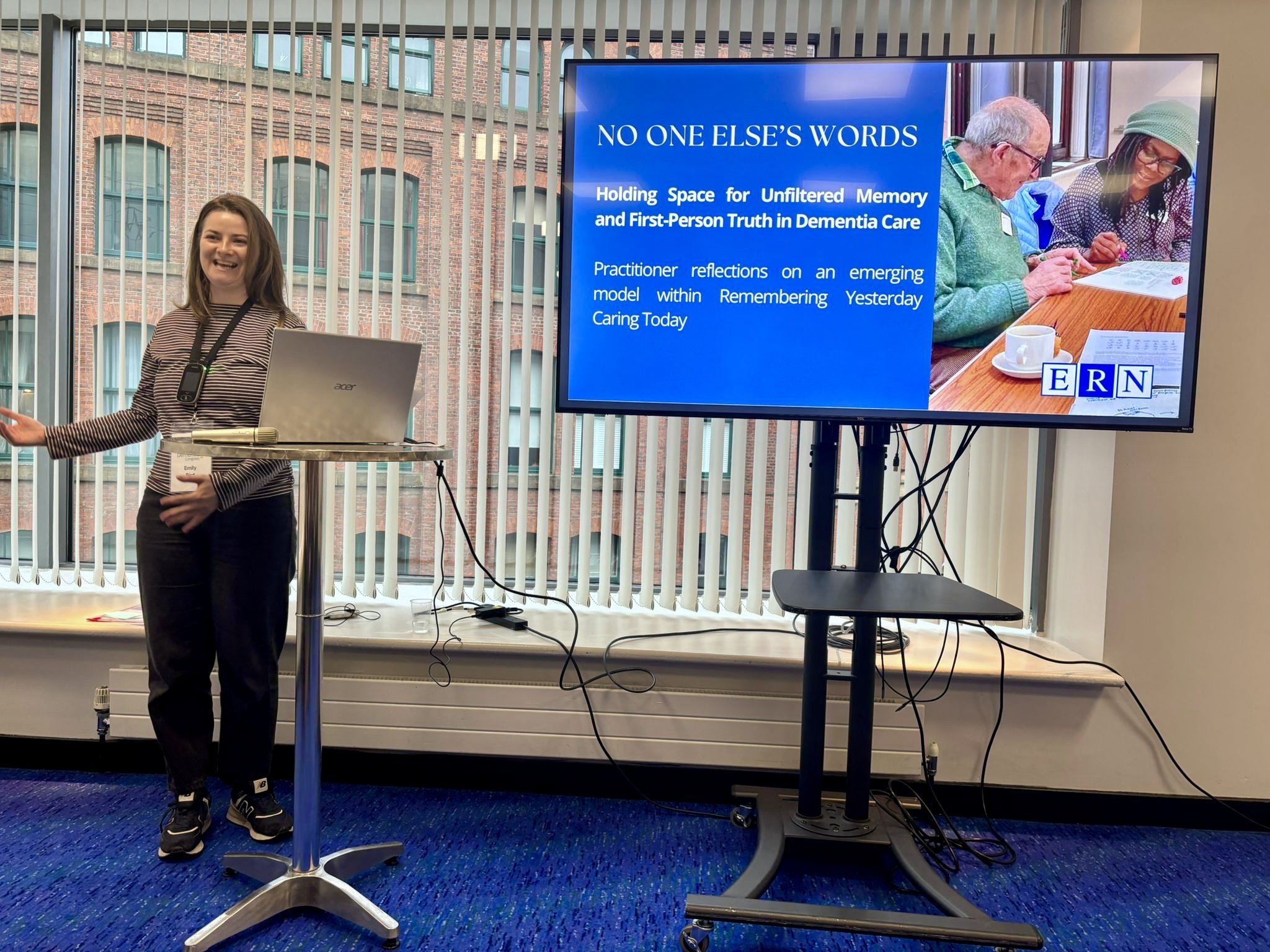 No One Else’s Words: Holding Space for First-Person Truth in Dementia Care