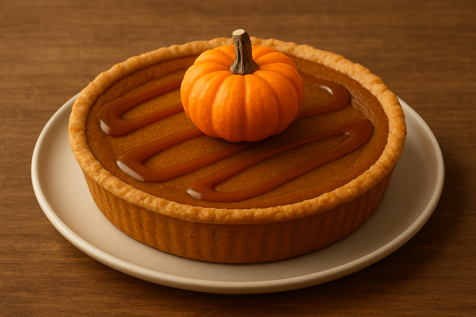 Pay de Calabaza y Cajeta