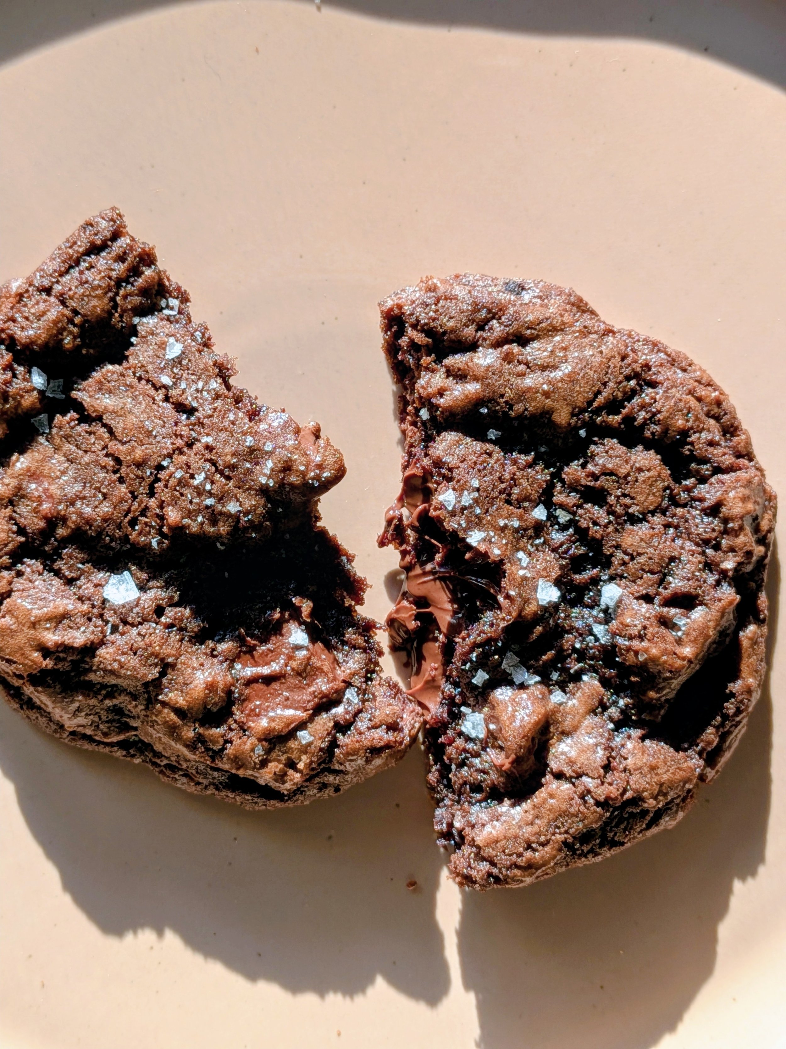 Double Chocolate Salted Cookie 