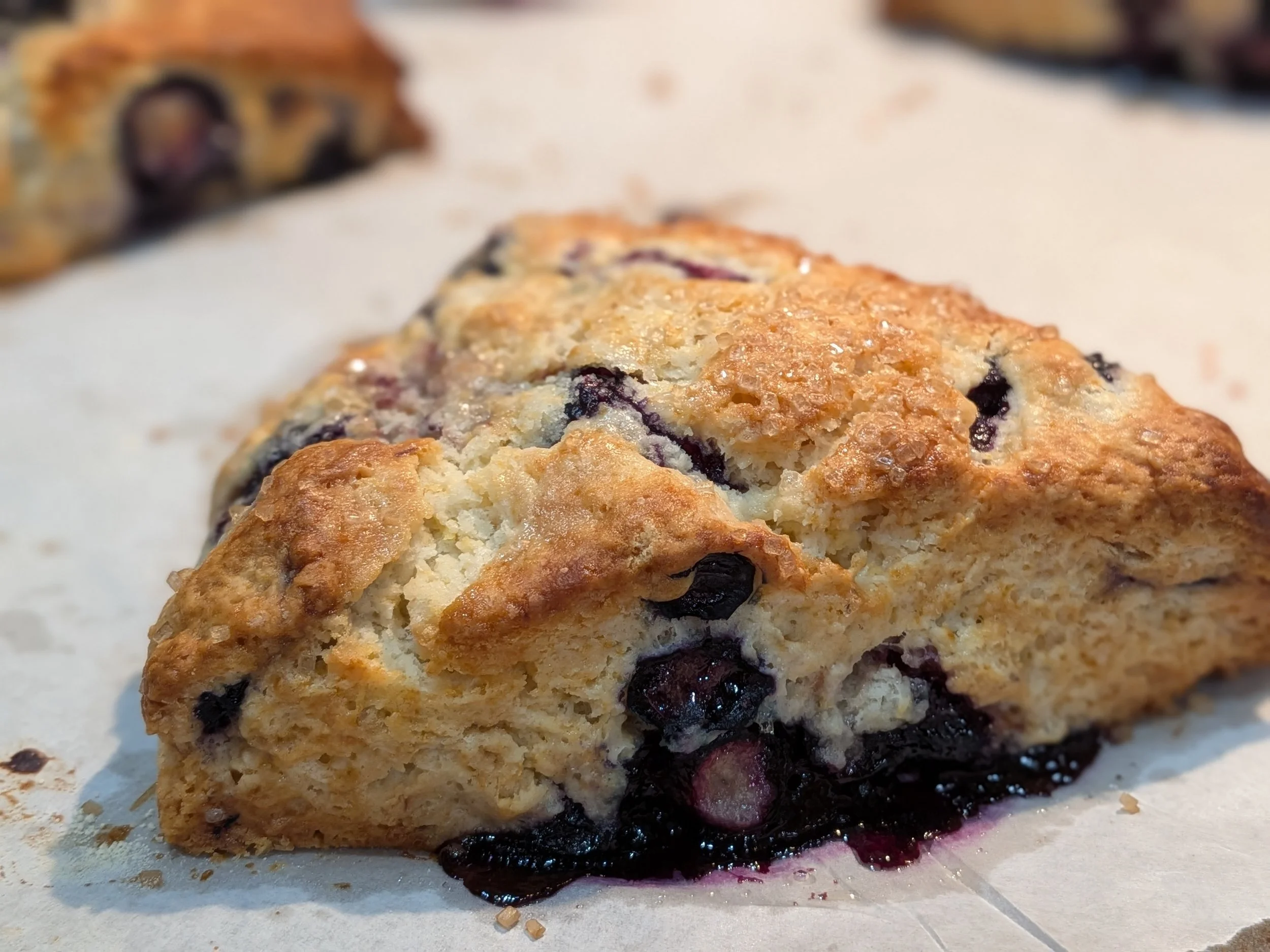 Lemon Blueberry Scone