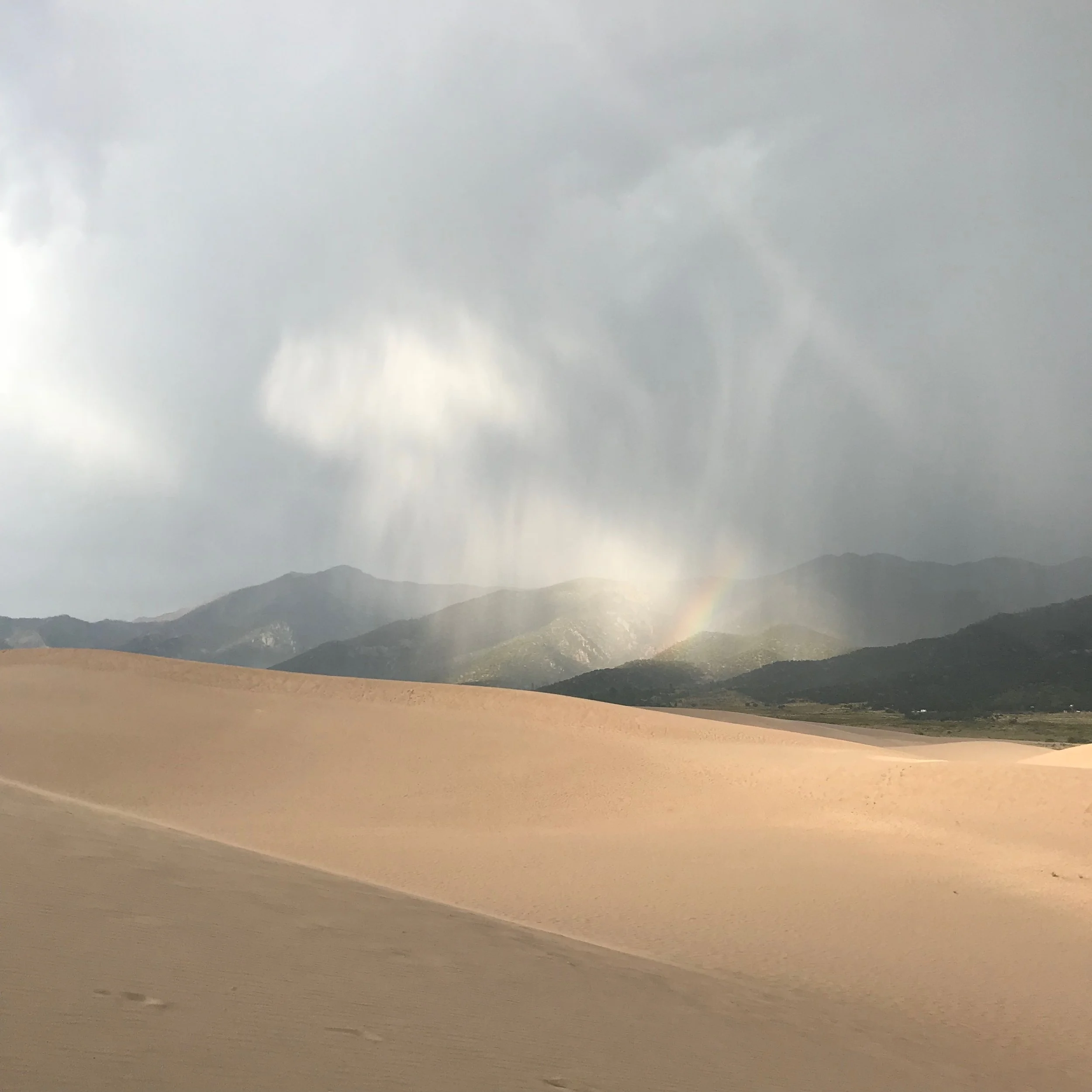 Sand Dunes to Mountains