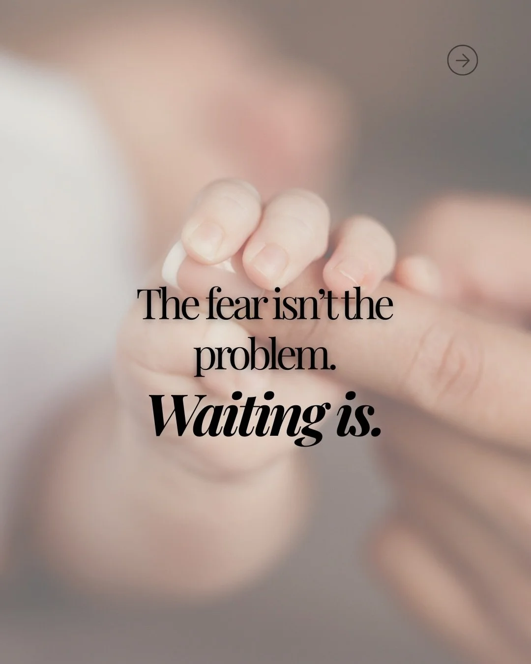 Fear isn&rsquo;t your enemy.
Indecision is.

Waiting feels safer than choosing&hellip; 
until it costs you years.

Save this for the moment you start asking
&ldquo;but what if&hellip;?&rdquo;
&bull;
&bull;
&bull;
#solomotherhood 
#fertilitysupport 
#