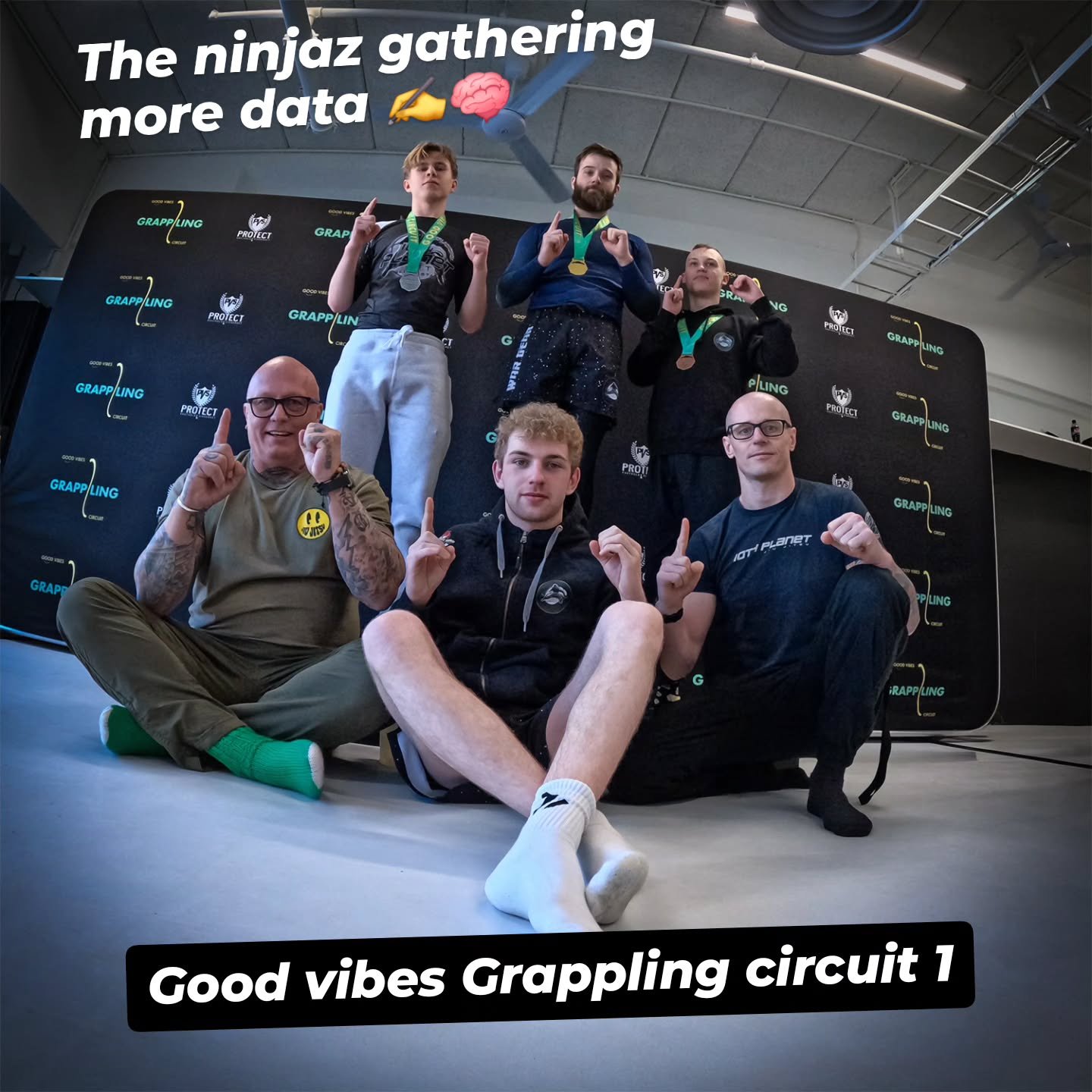 Beautiful trip to Drammen at the first Good Vibes Grappling circuit event 🙌  The event was very well organized, and everything ran smoothly from start to finish 👌 Hopefully more people will sign up next time 👊🏻 It&rsquo;s a great opportunity for 