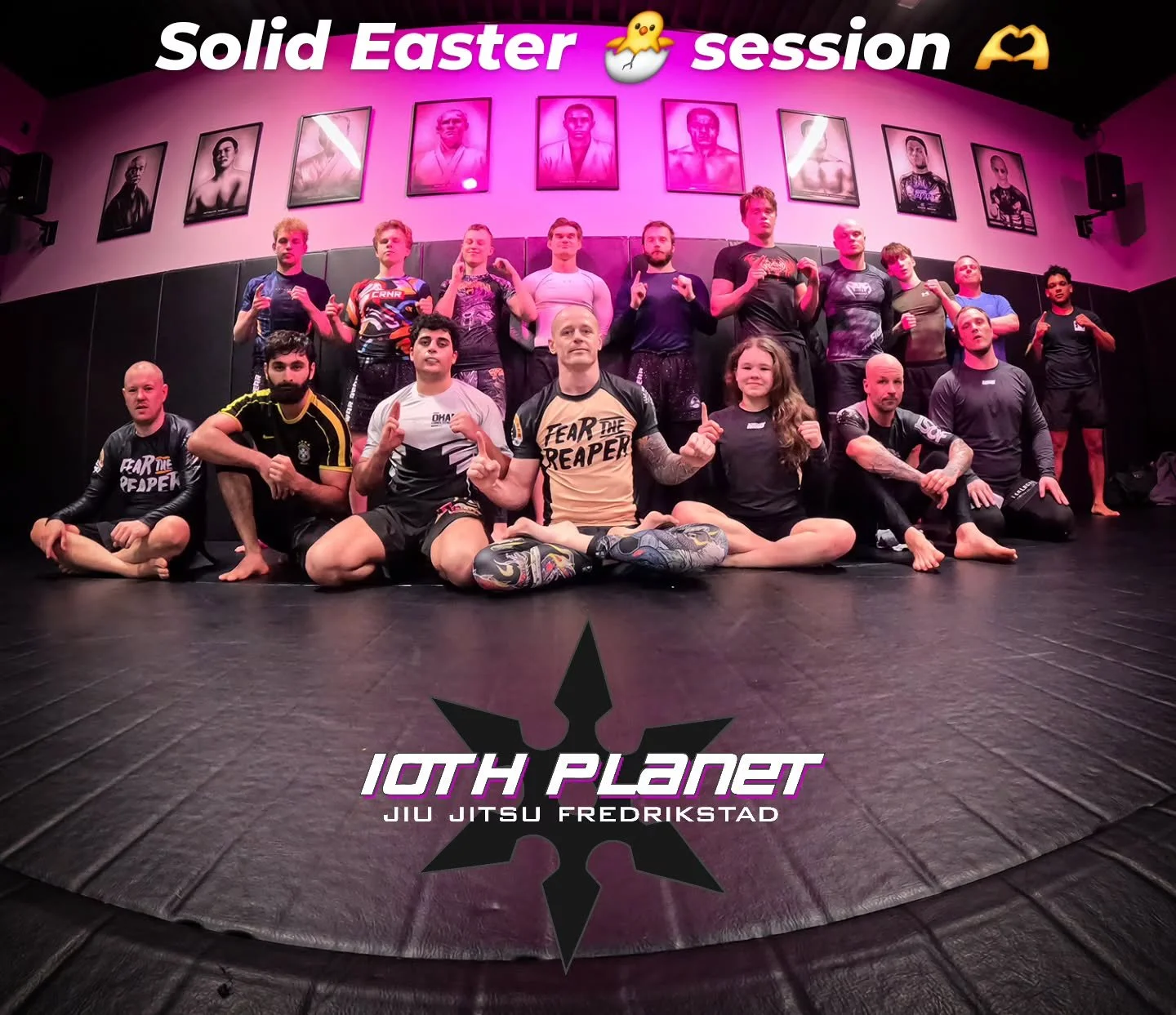 See you all tomorrow, same time ✍️ 18:00-19:30 🥷👇🏻👊🏻⛩️ @10pFredrikstad #nogimachinery #subonlymindset #jiujitsulifestyle #fredrikstad #10P4L