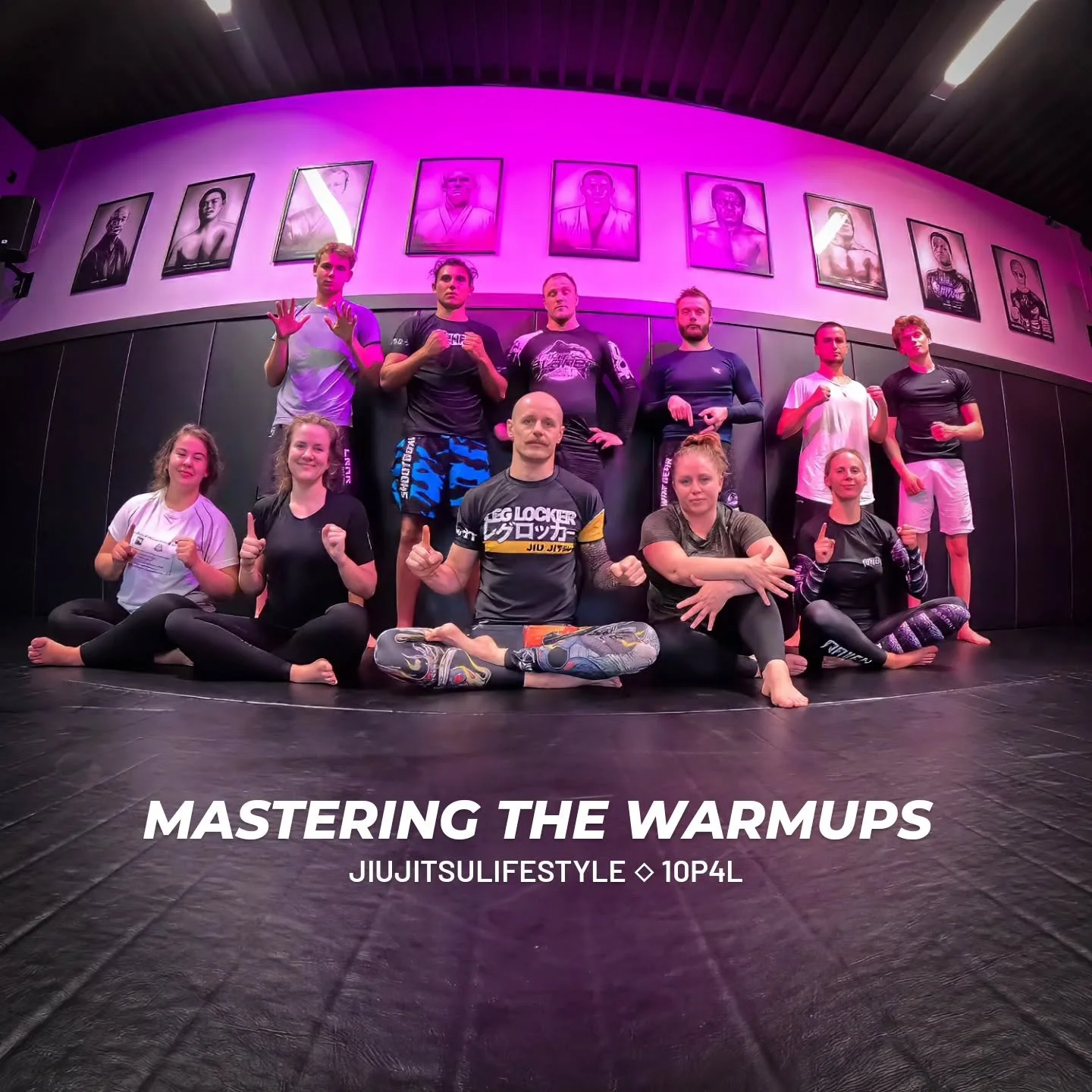 Mastering The Warmups, followed by 10-round sparring at Shootboxing Advanced 🥷👇🏻👊🏻⛩️ @10pFredrikstad #nogimachinery #subonlymindset #jiujitsulifestyle #fredrikstad #10P4L