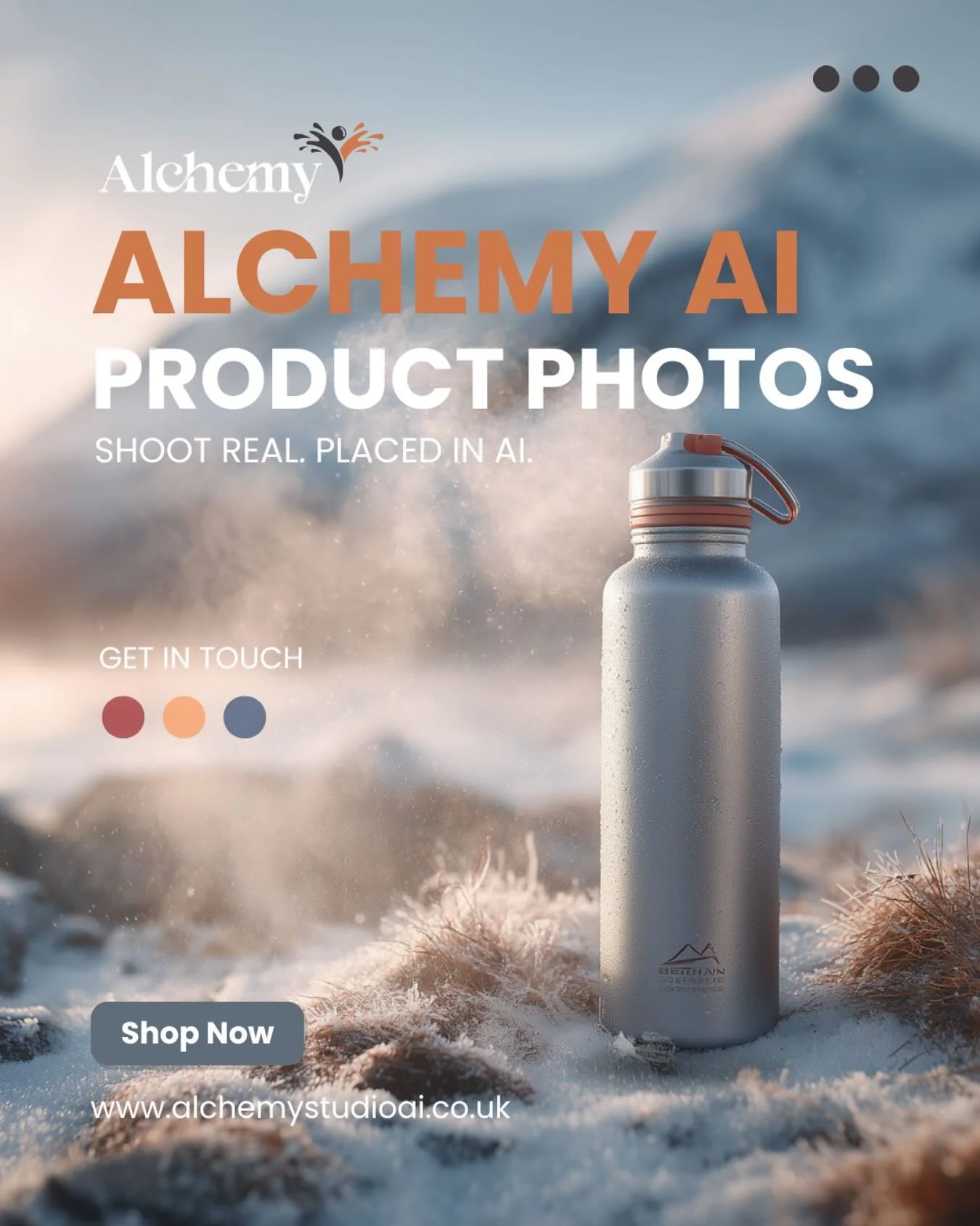Your product, your vibe — set anywhere.
AI backgrounds let us stage your photos in dreamy, dramatic, or futuristic spaces without ever leaving the studio.
#AIProductPhotography #ProductPhotography #AIPhotography #StyledWithAI #VisualStorytelli