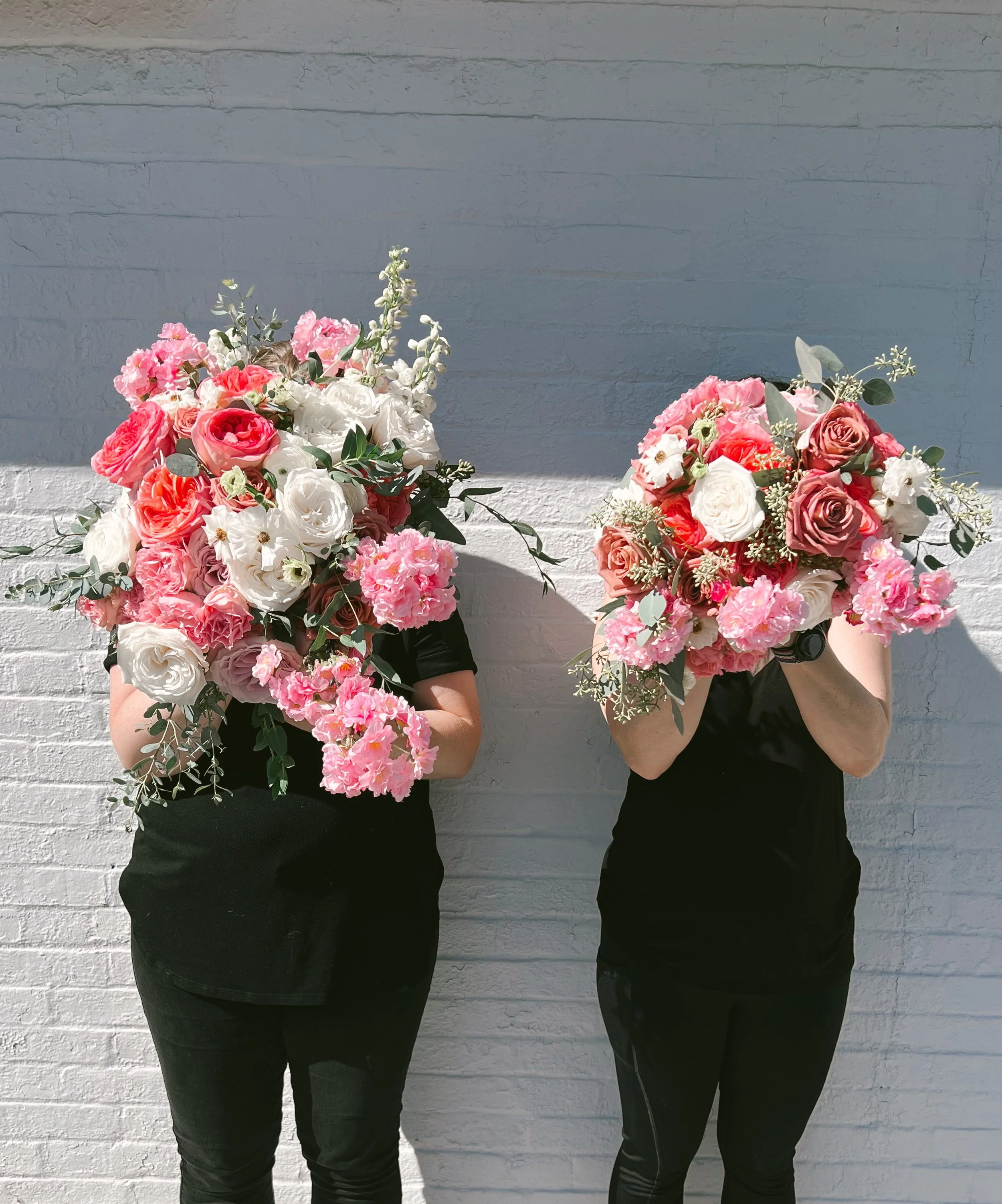 Bride and MOH Bouquets
