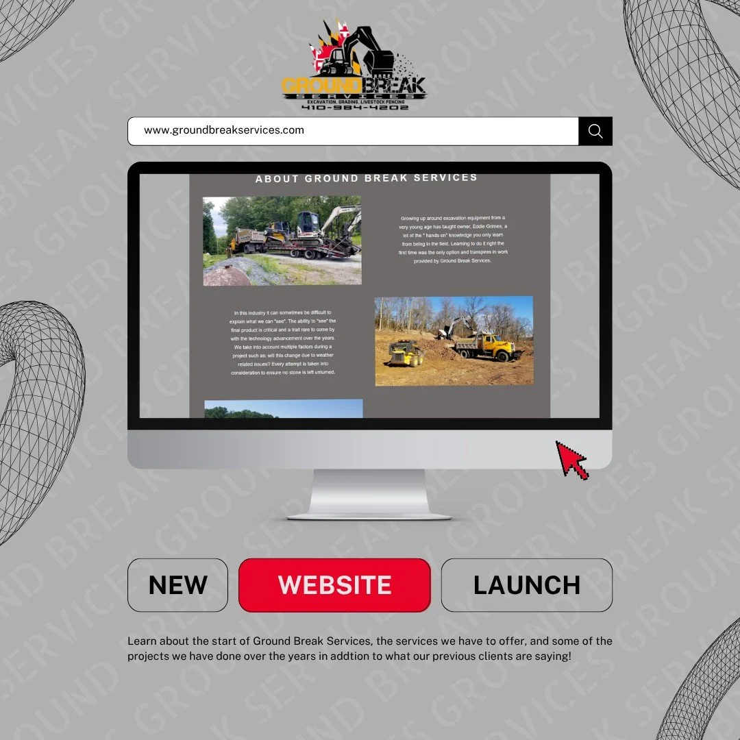 Showcasing the new and improved website- template