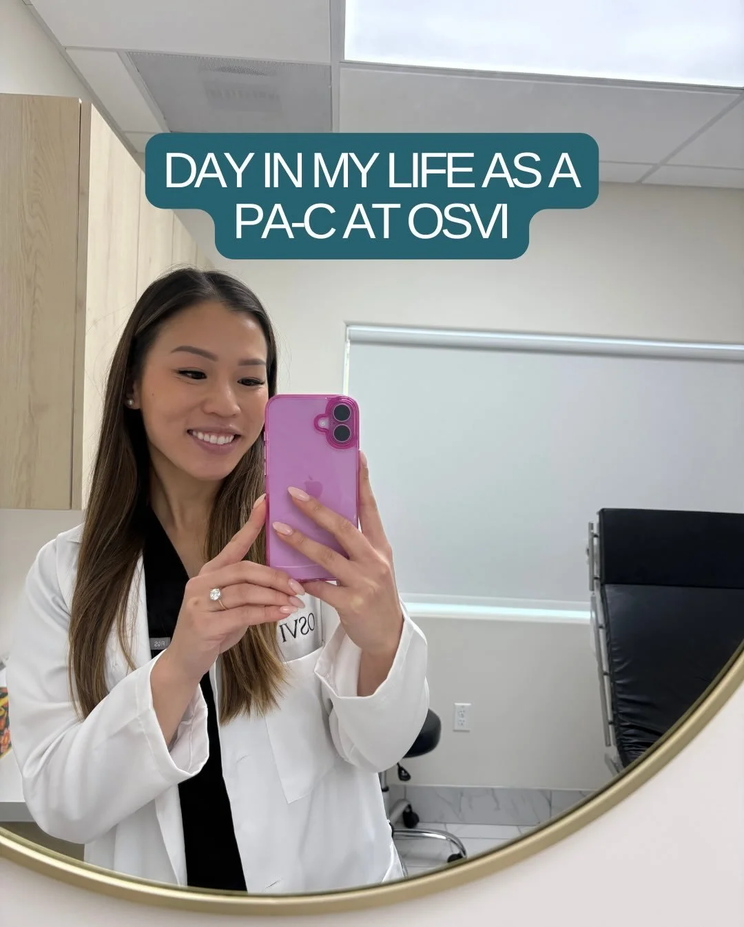 A day in the life as a PA-C at OSVI 🩵