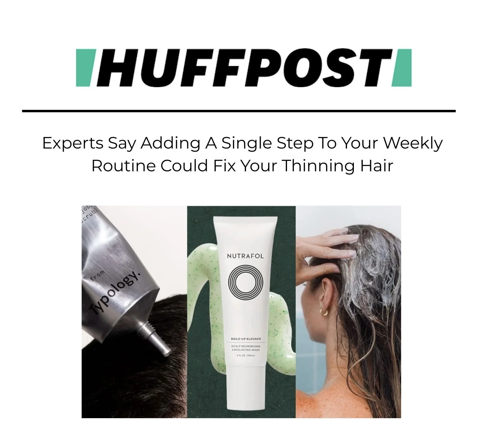 Experts Say Adding A Single Step To Your Weekly Routine Could Fix Your Thinning Hair