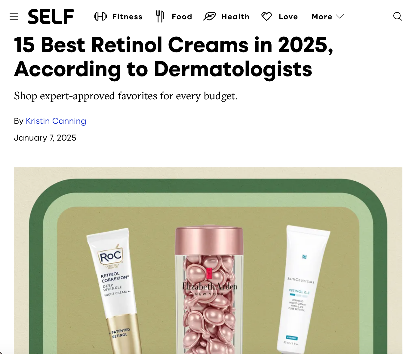 15 Best Retinol Creams in 2025, According to Dermatologists