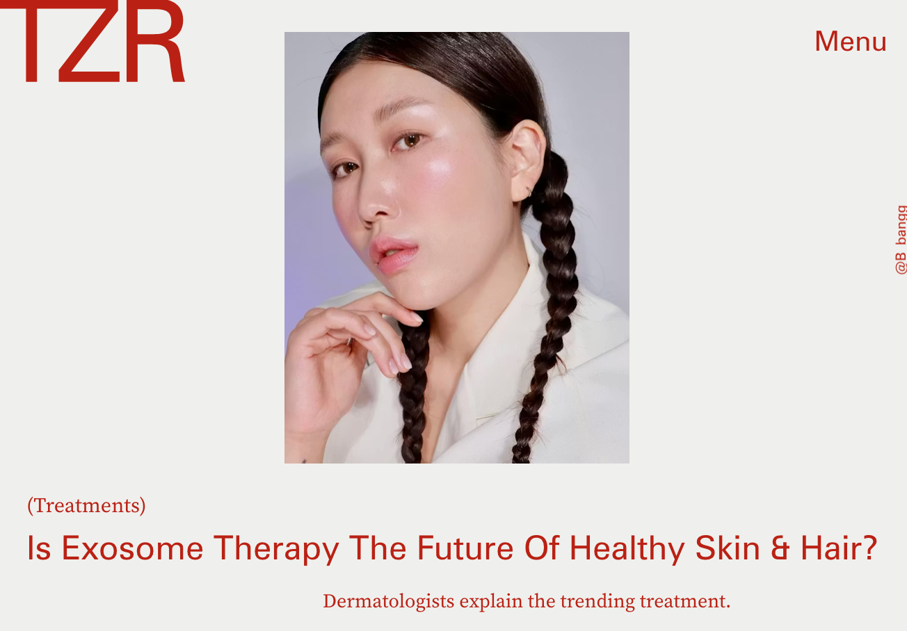 Is Exosome Therapy The Future Of Healthy Skin &amp; Hair?