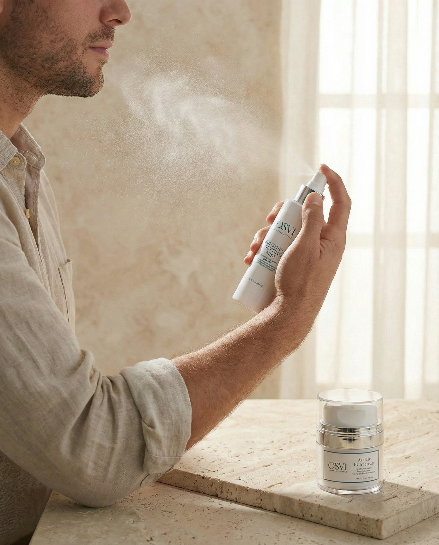 SunShield Setting Mist (SPF) — OSVI Dermatology and Surgery Institute