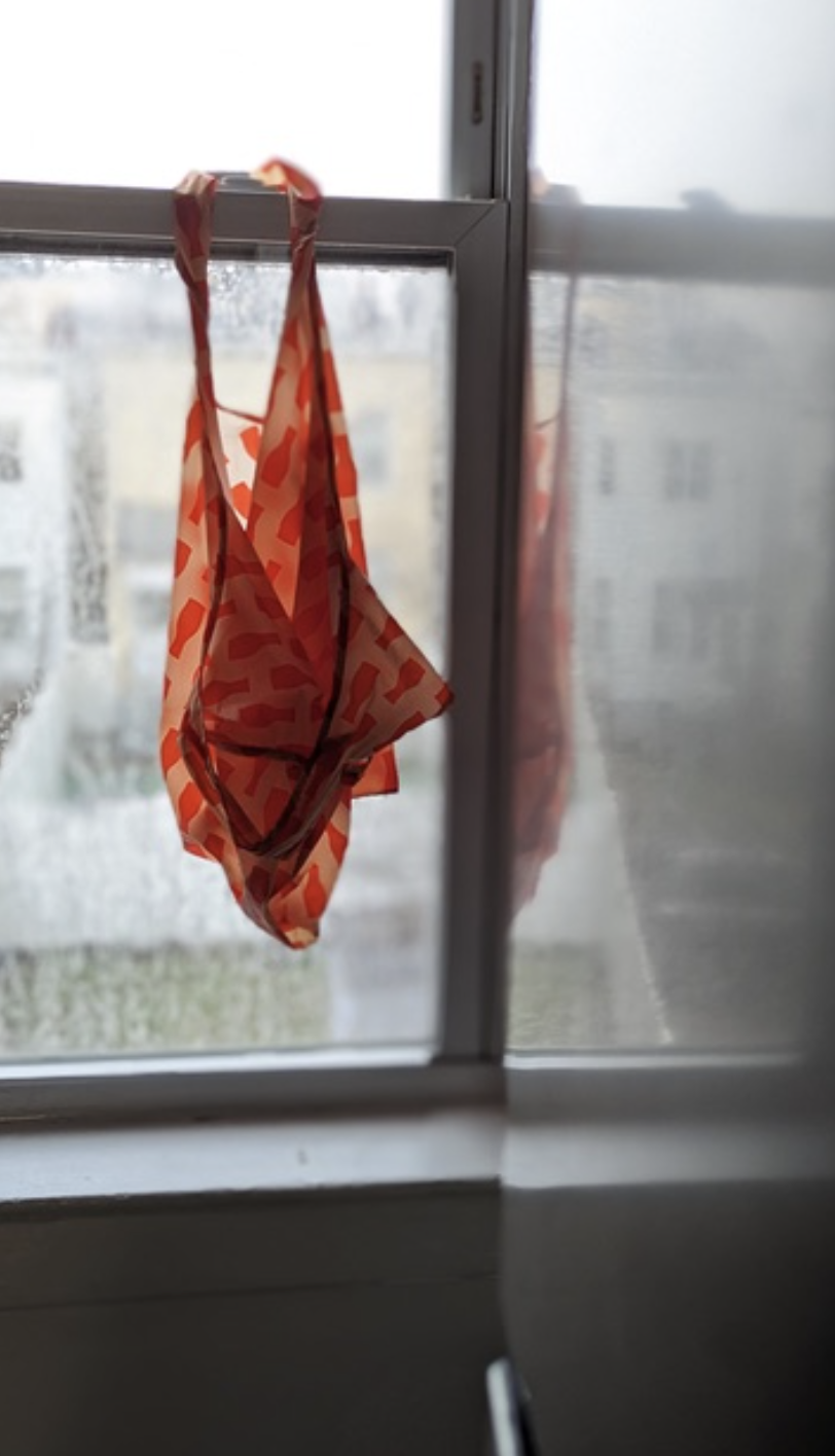 Wet Bag, Jersey City Series, 2025 by Allison Beda | 14" L x 20" W
