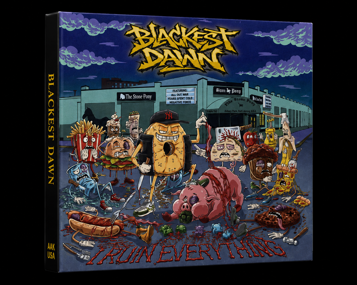 Blackest Dawn | I Ruin Everything EP | Digipak Compact Disk