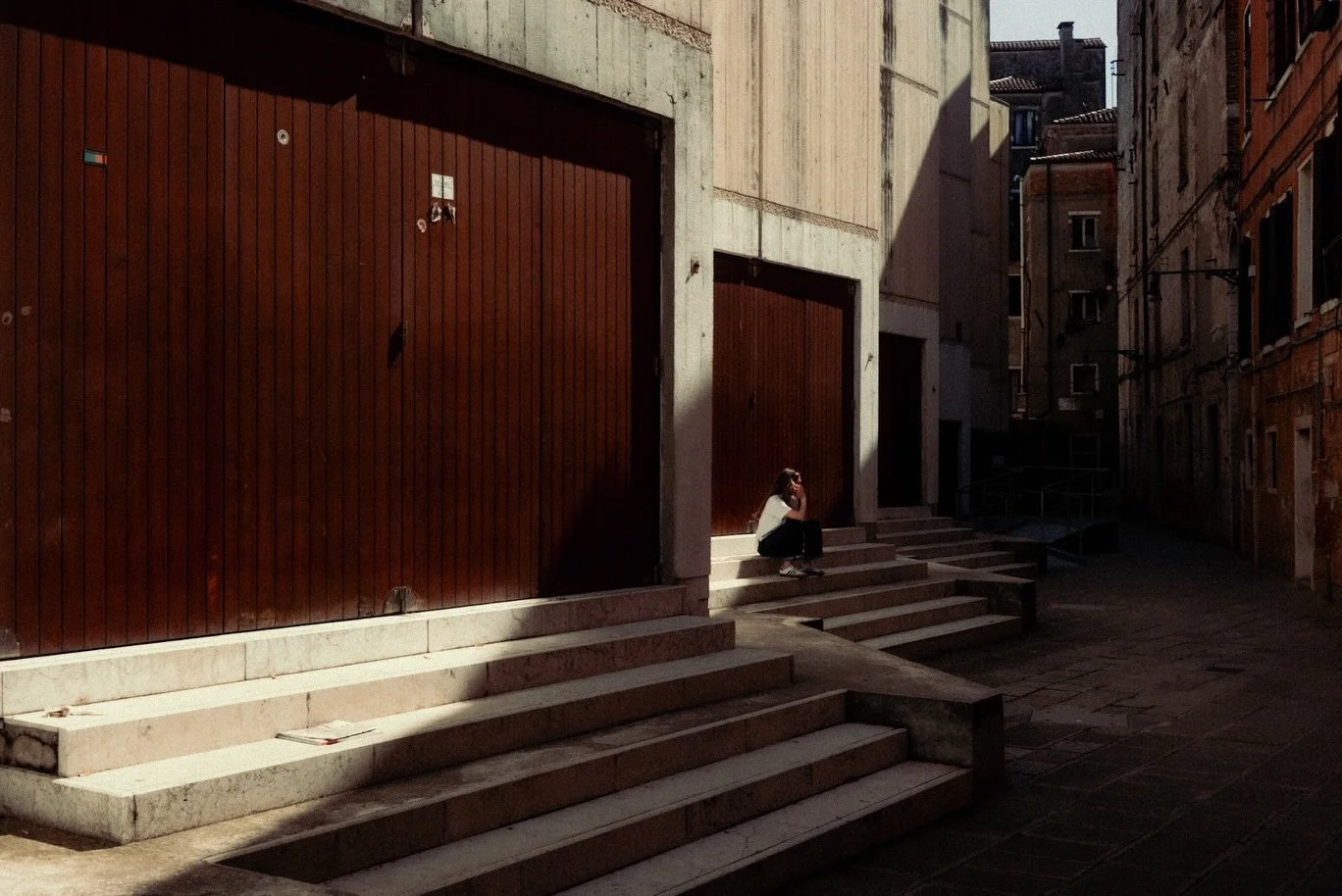 Various degrees of solitude and a pigeon who&rsquo;s a bum and really shouldn&rsquo;t spend all his time at the bar.

(Shoutout pigeons, unappreciated little guys. Shoutout wood panelled interiors and brown garage doors, you don&rsquo;t know who you 