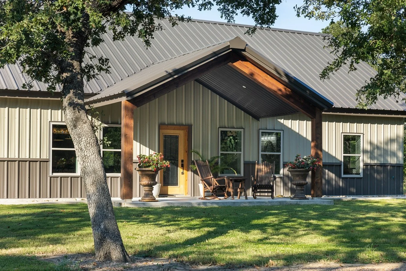 This unique property offers three charming rental cabins plus a spacious main home with a full shop. Perfect for entertaining, relaxing, or generating rental income &mdash; complete with a pool, fire pits, and serene wooded surroundings. Captured by 