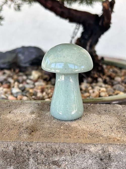 Green Aventurine Mushroom