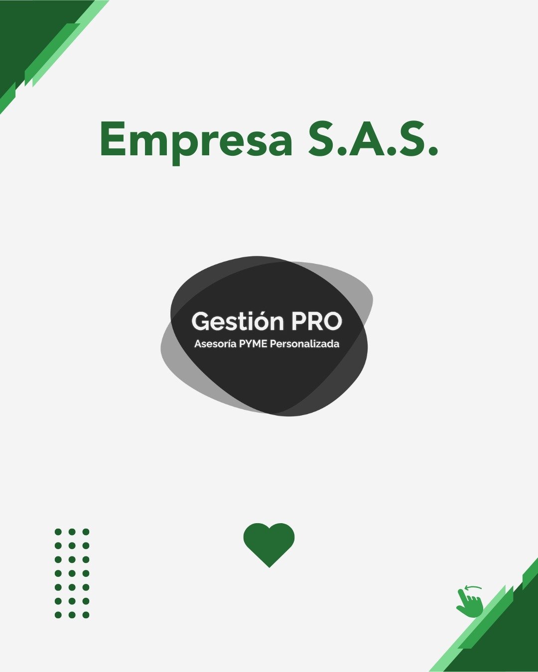 ❤️ Sentimos tu Empresa
"Cada gran empresa comienza con una visión y un paso decidido. Convierte los números en oportunidades y construye el futuro de tu negocio con confianza y determinación"