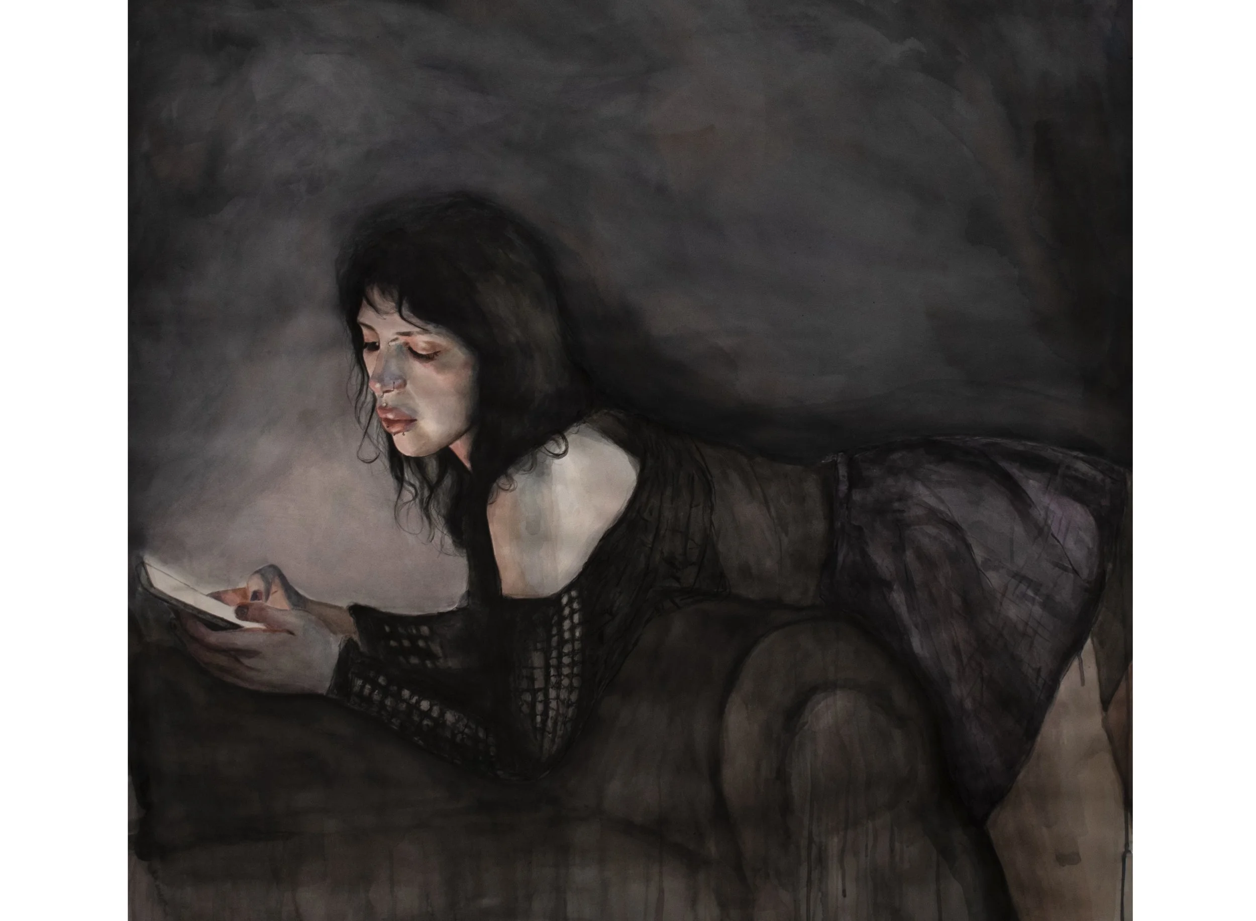 “No One Noticed My Angel Wings” Print