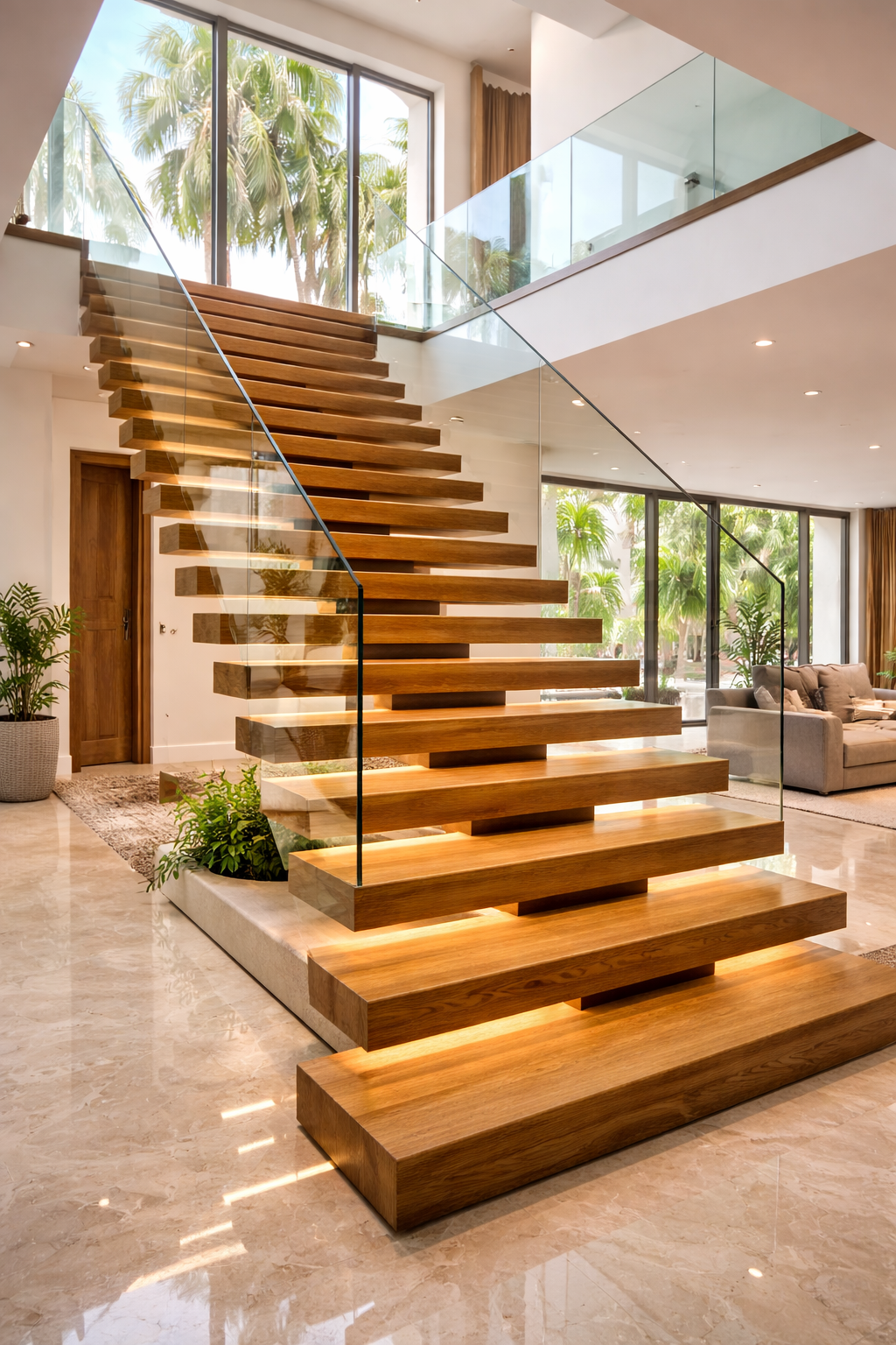 Architectural Wooden Staircases