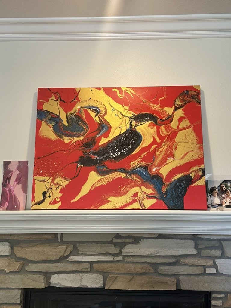 Phoenix Rising. in my dad's living room!