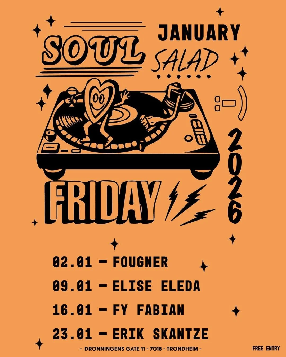 SOUL SALAD FRIDAY @ TYVEN