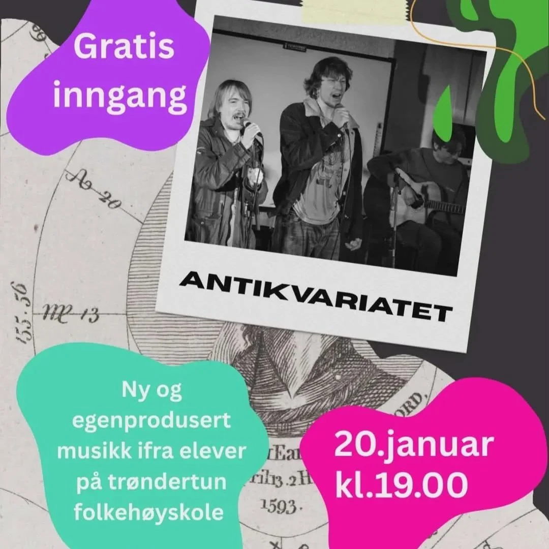SINGER-SONGWRITER STUDENTS @ ANTIKVARIATET