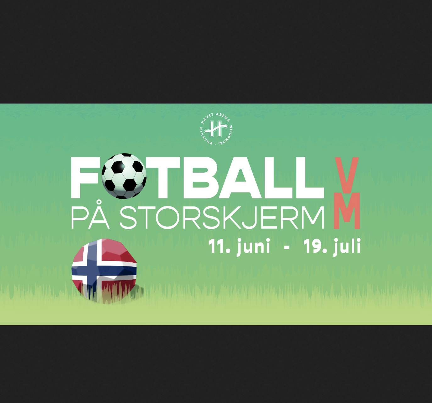 FOOTBALL VM @ HAVET