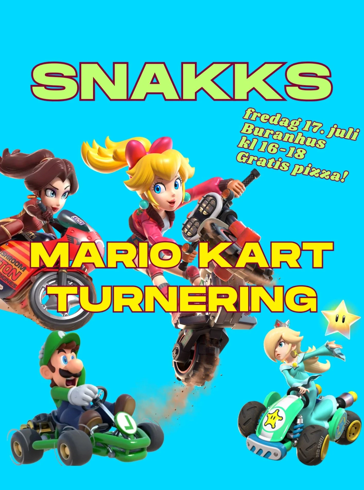 MARIO KART TOURNEY!