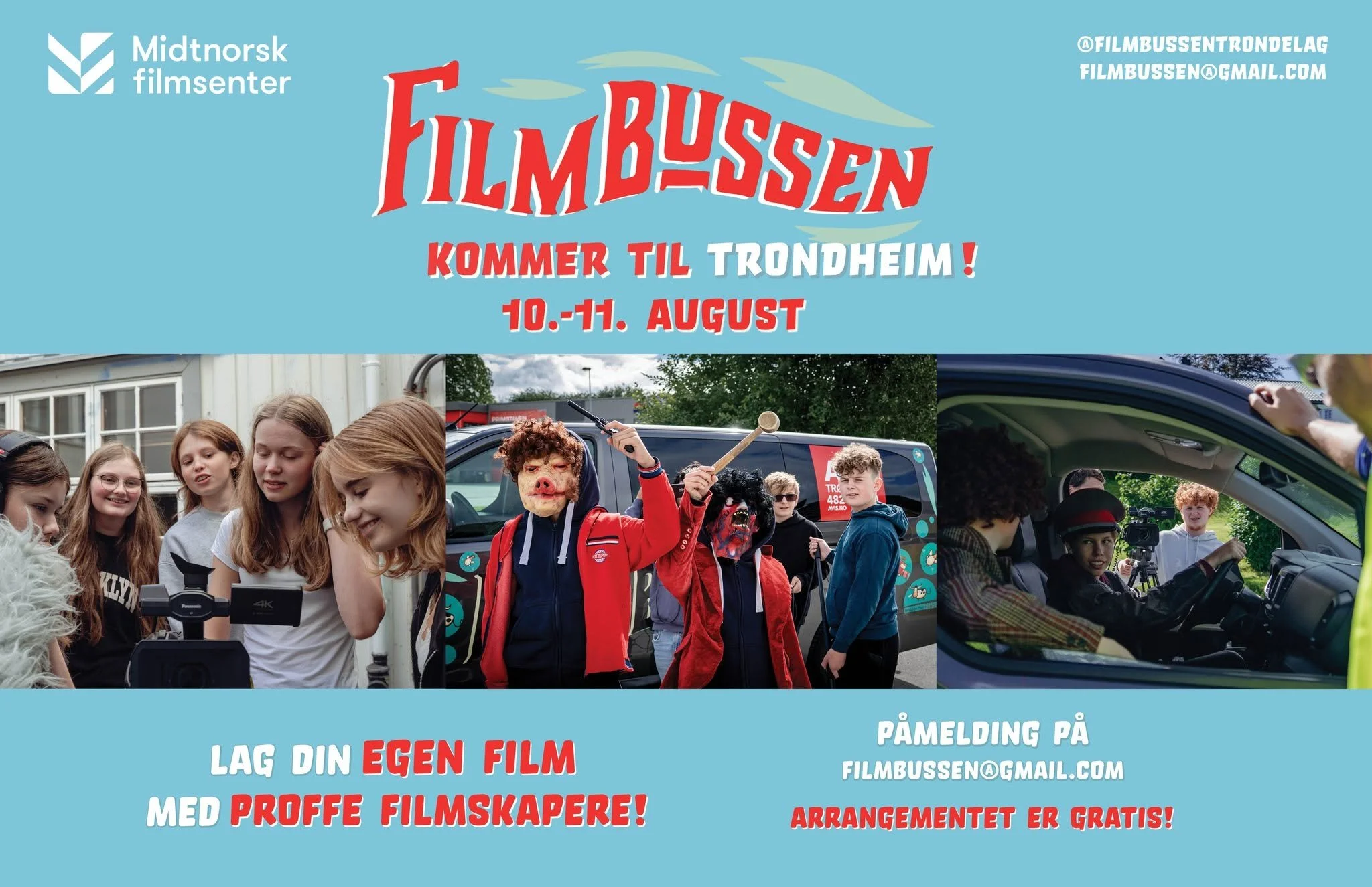 FILM BUS IN TRONDHEIM! FOR TEENS