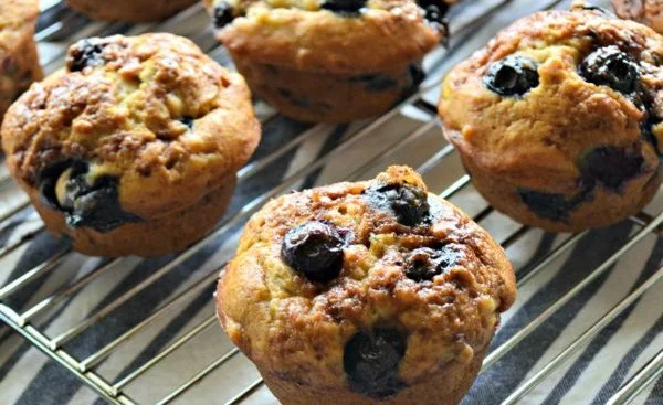 Banana & Blueberry Gluten Free Muffins