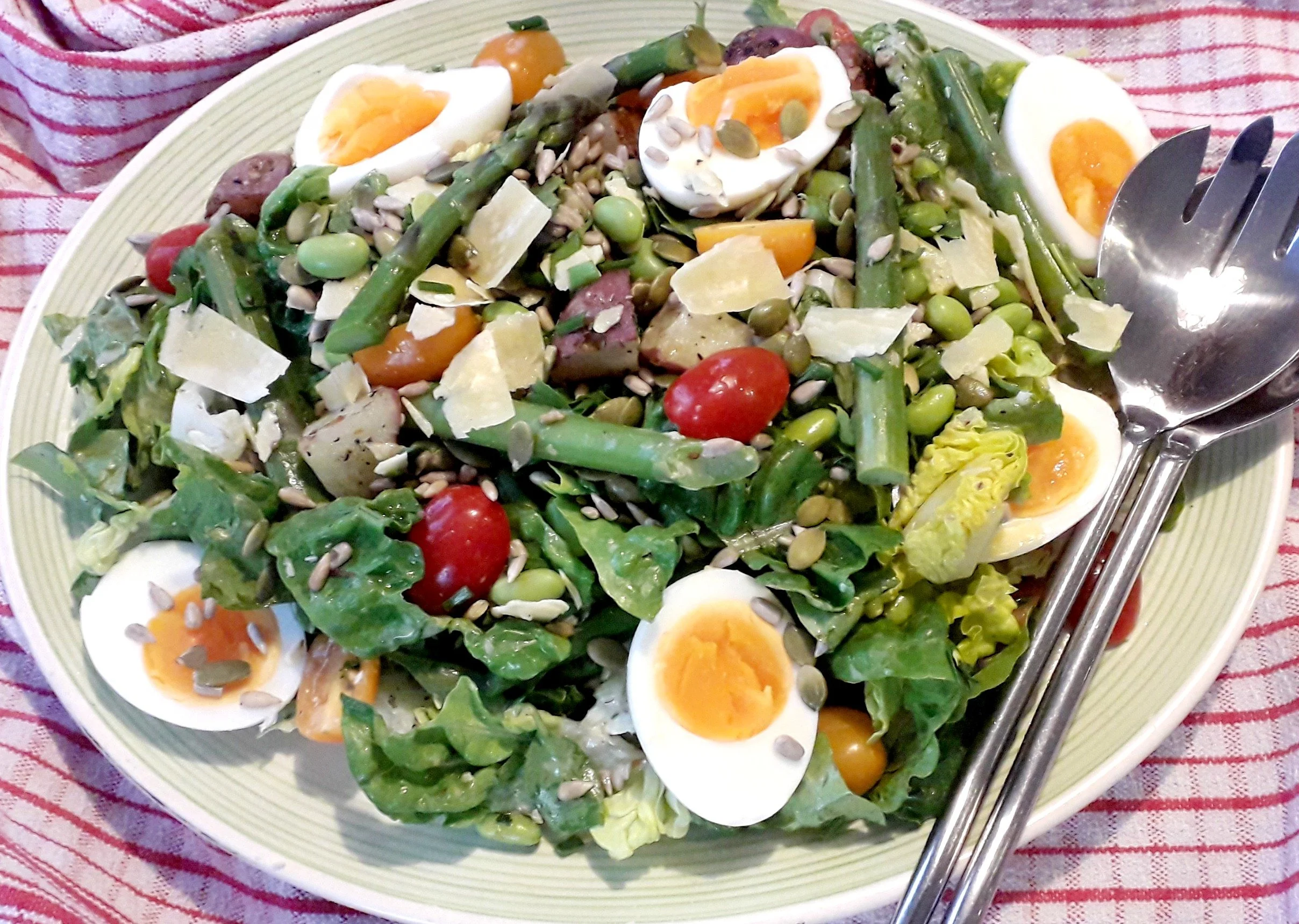 Vegetarian Caesar Salad with a Twist