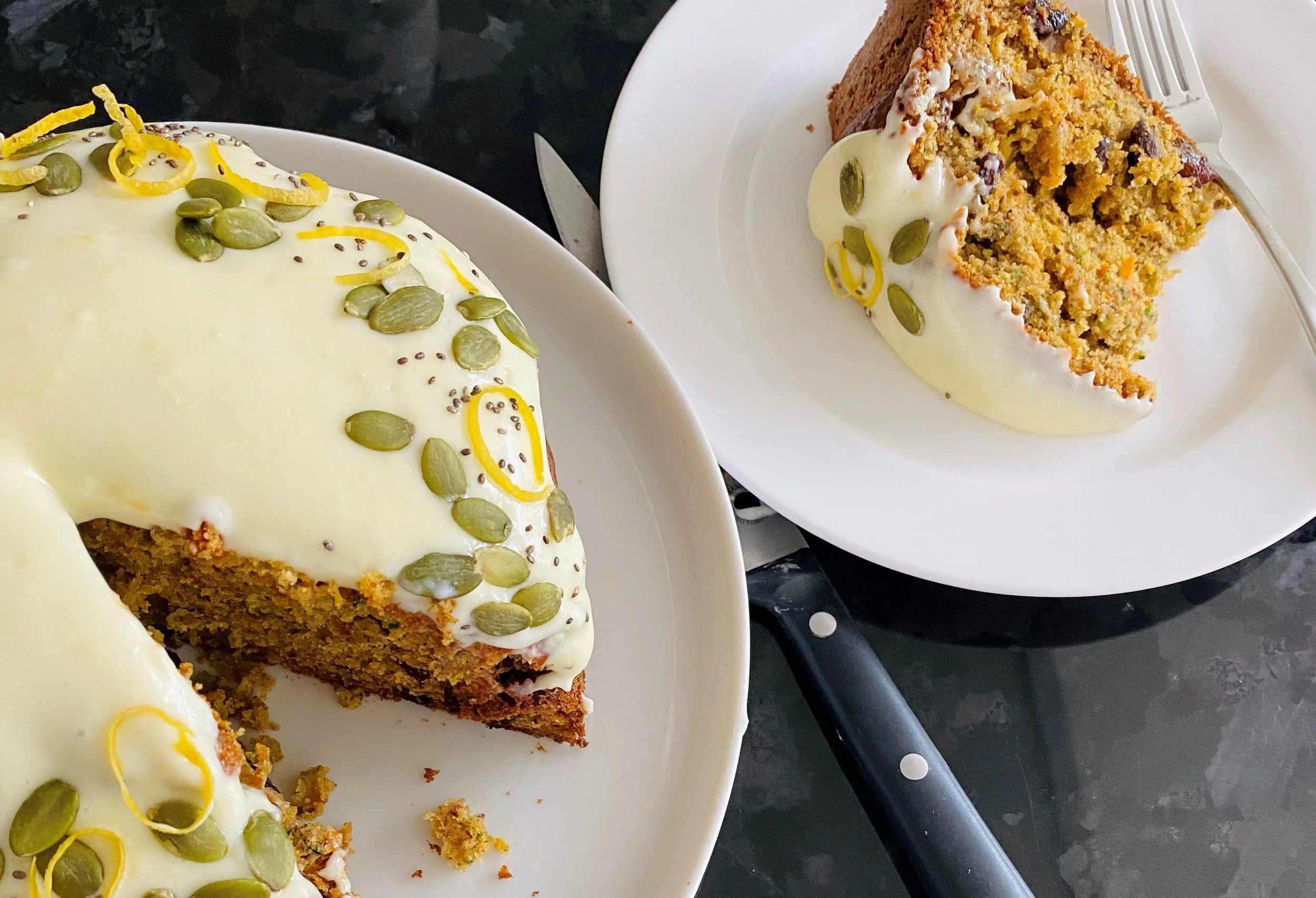 Carrot and Courgette Cake