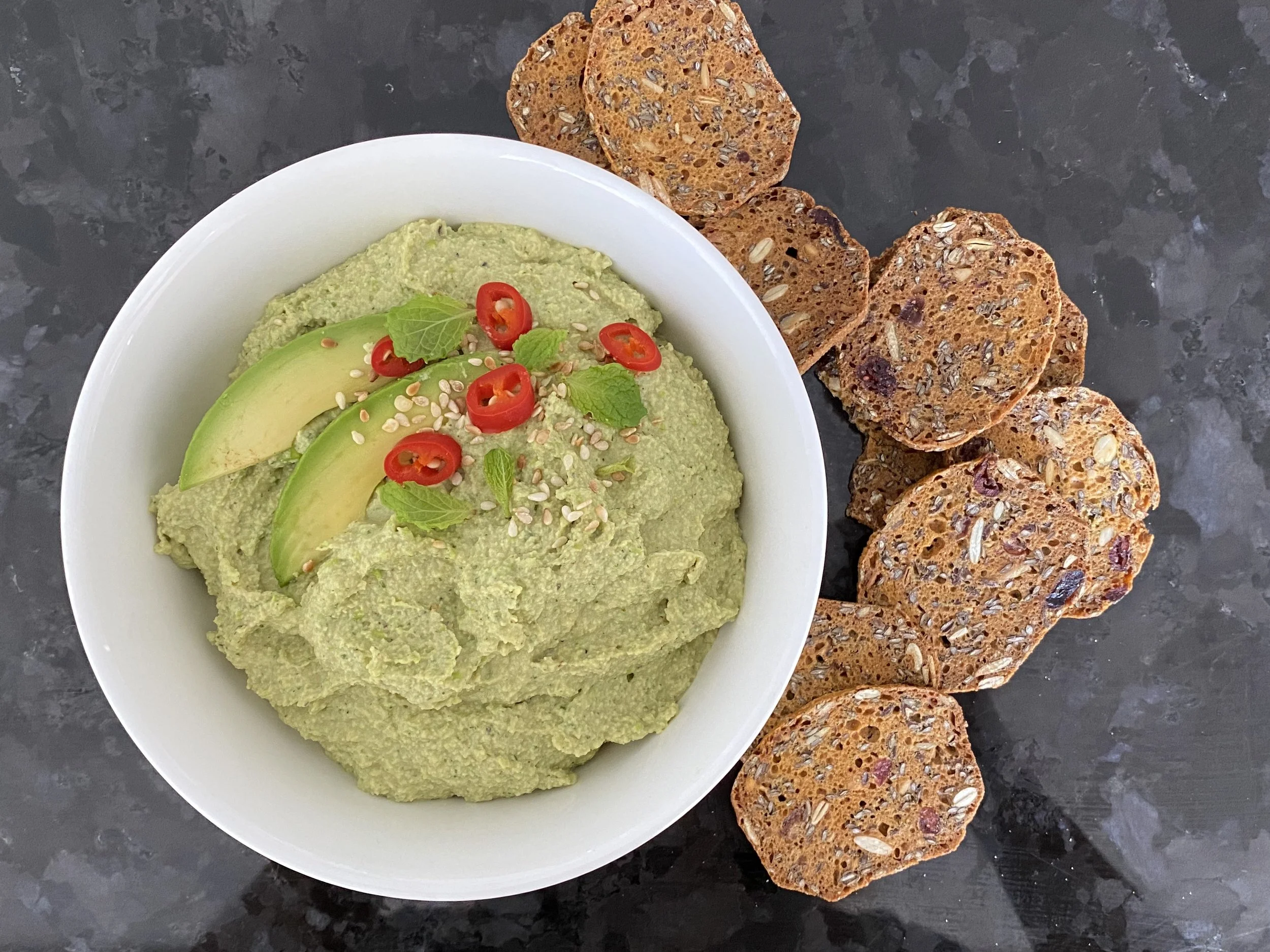 Edamame Hummus