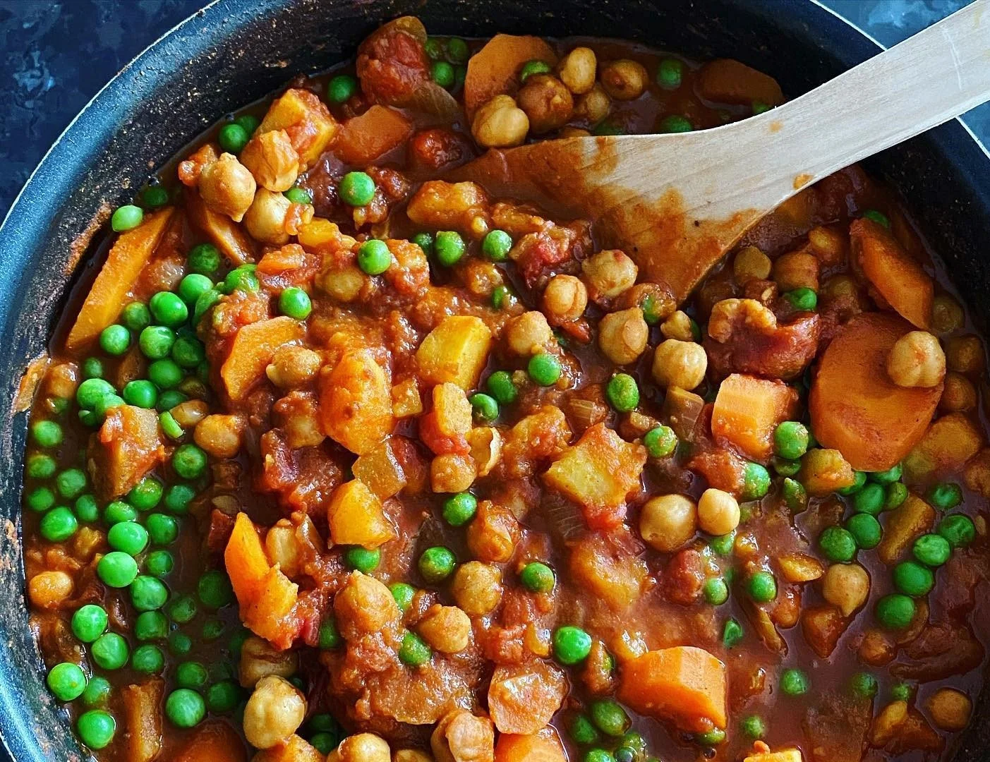 Vegetable and Chickpea Curry
