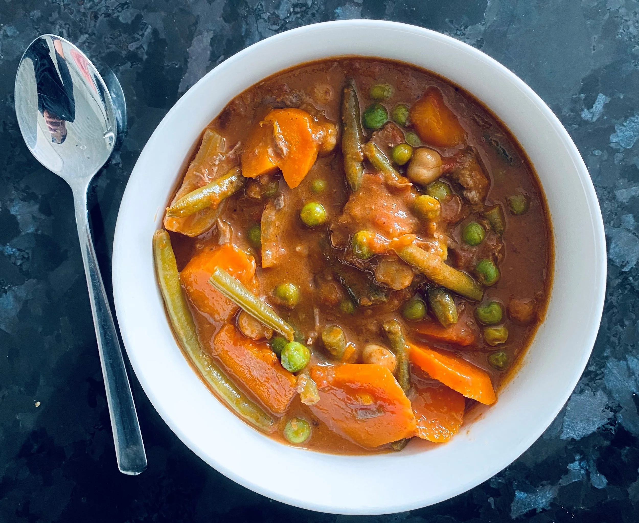 Slow Cooker Beef and Vegetable Casserole