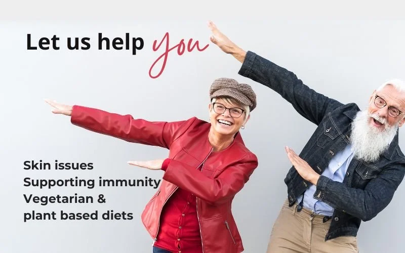 Support for skin, immunity & plant-based diets