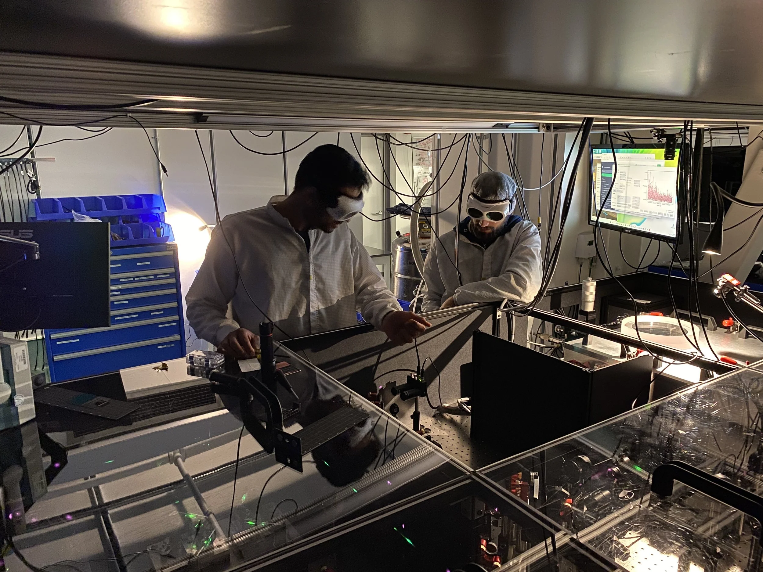 Optical spectroscopy laboratory